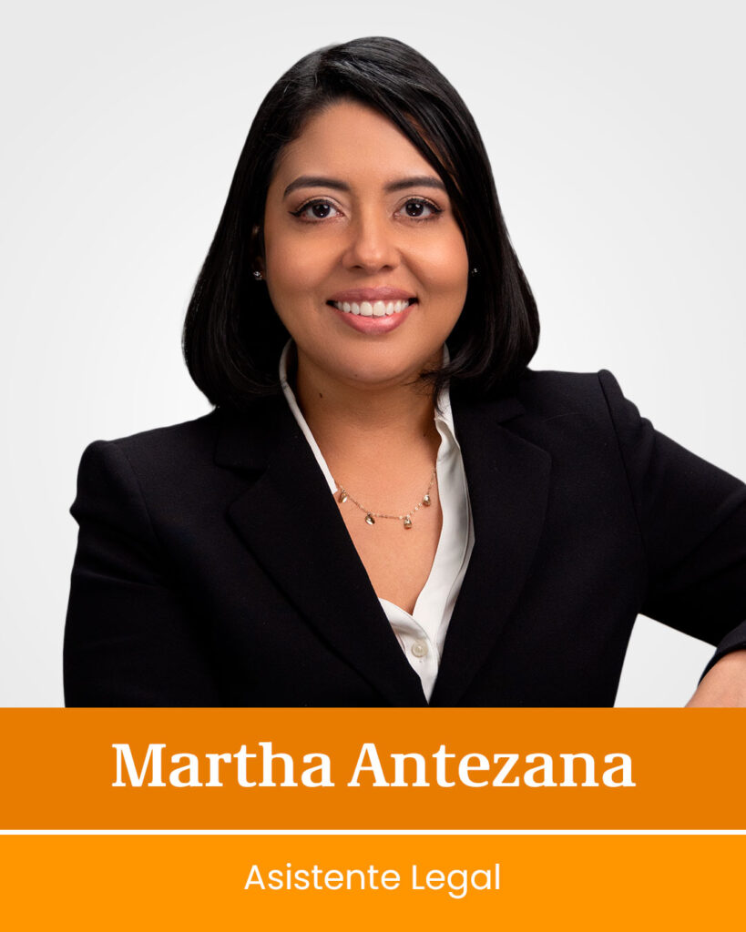 Martha Antezana Legal Assistant